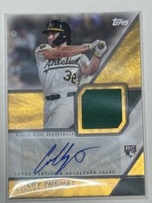 2026 Topps Series 1 Colby Thomas Auto Relic Major League Materials RC