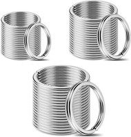 60 StüCk SchlüSselringe,3 GrößEn 30Mm 25Mm 20Mm Von SchlüSselanhäNger Ring