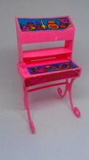 1975 Barbie Fashion Plaza Pink Makeup Stand Desk Vintage