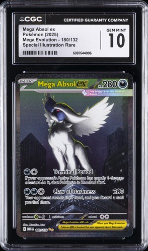 Mega Absol ex graded CGC 10 for sale on eBay