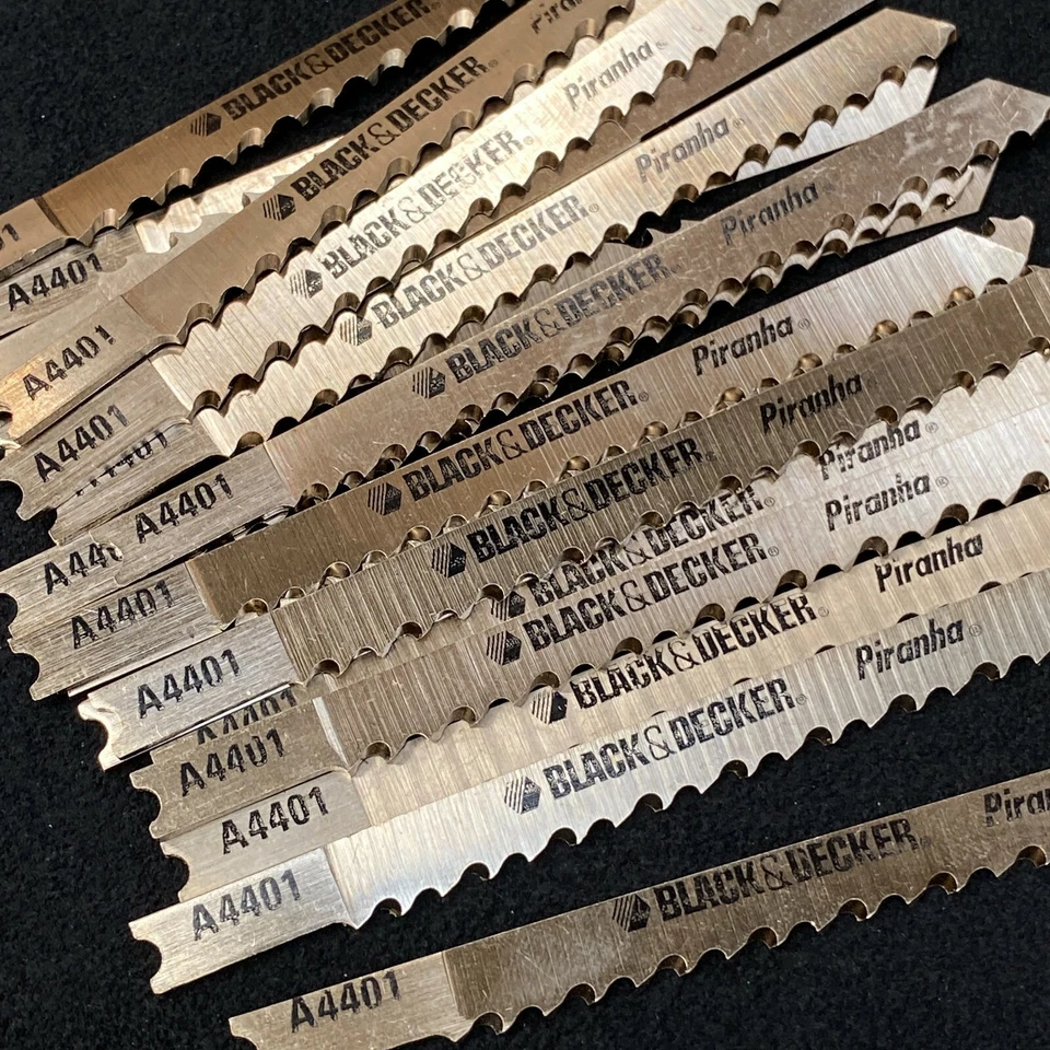 20 Black & Decker Piranha A4401 U Tige Bois Puzzle Lames Rapide Coupe Propre - Image 2 of 4