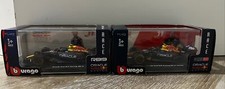 Bburago 2023 F1 Racing Oracle Red Bull Racing RB19 & RB18 Sergio Perez #11 1:43