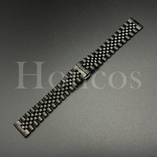 20 22MM Jubilee Steel Bracelet Watch Band Strap Fits for Fossil quick release BK