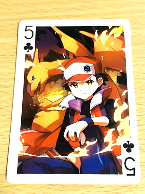 ash's charizard pokemon card Ash Charizard Pokemon Playing Card Poker Card Nintendo 2-94