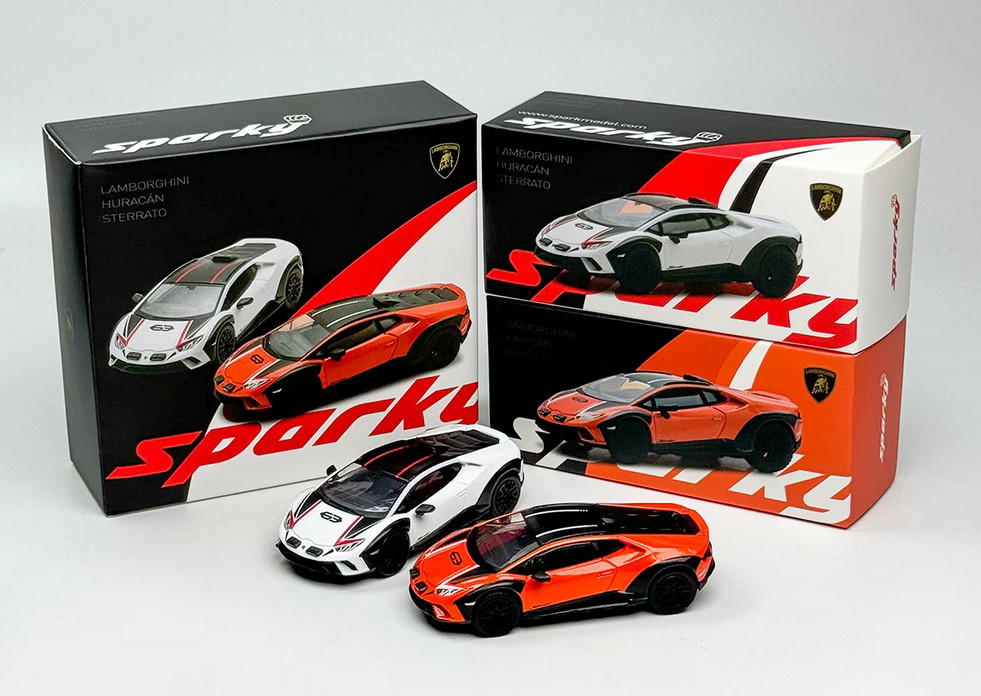 Sparky 1/64 Alloy diecast car model Lamborghini Huracan Sterrato Suit