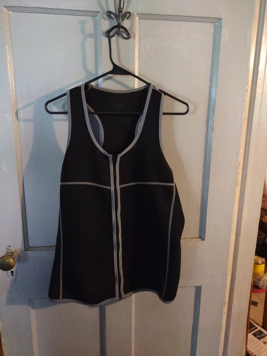 SaunaFX Sleeveless Slimming Neoprene Sauna Sweatsuit Tank Top