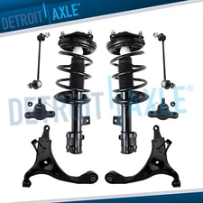 8pc Front Struts & Spring + Control Arms Sway Bar Kit for 2007 - 2010 Kia Optima