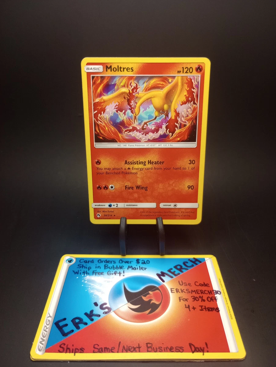 Moltres - 38/214 - Rare - Card Games » Pokemon » Pokemon Singles