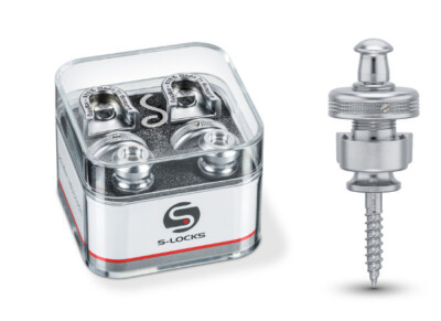 Schaller S-Locks - satin chrom - Security Lock / Gurtknopf