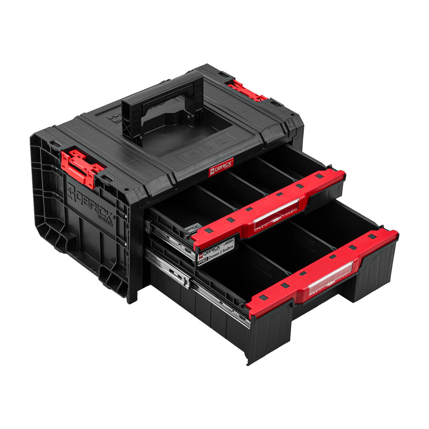Armadio portautensili Armadio da officina Qbrick Basic Drawer 2 Toolbox 45x32x24