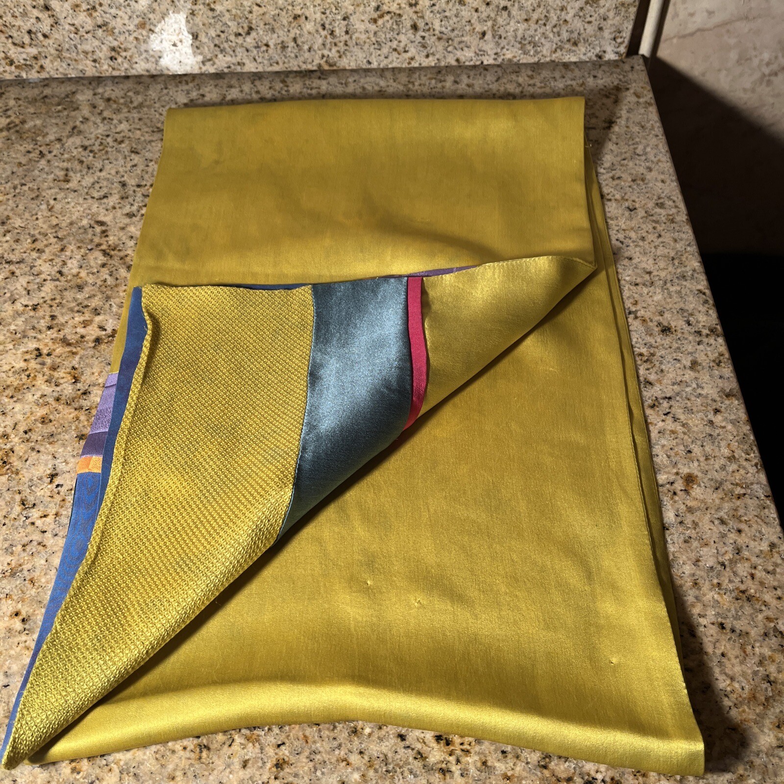 Anonymous Gorgeous Rectangular Silk Scarf ARTSY D… - image 19