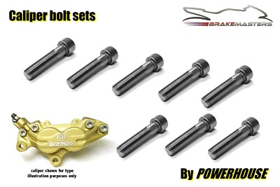 Ducati Multistrada 1000DS 05-06 Satz Edelstahlschrauben vorne Bremssattel