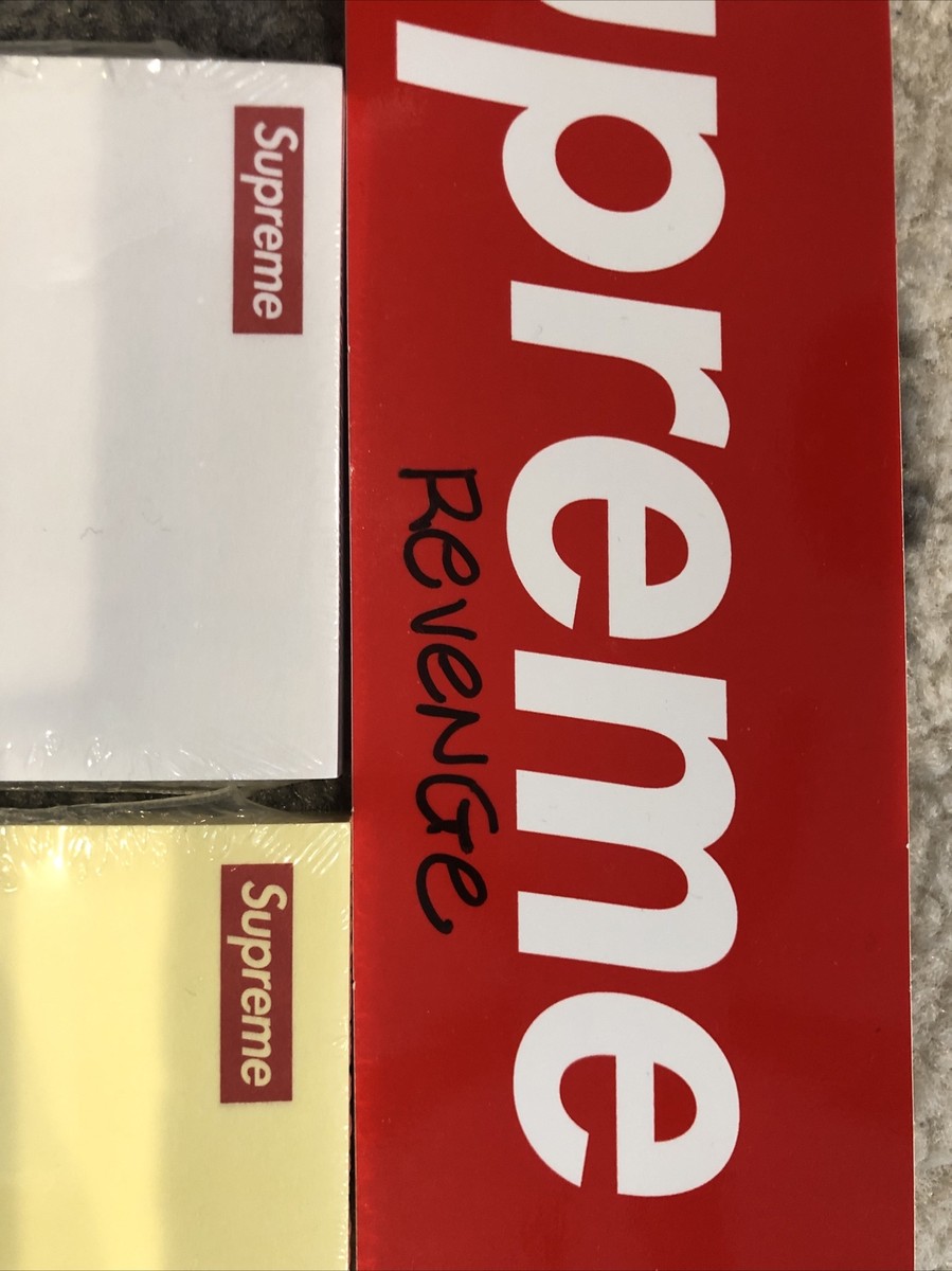 Supreme F/W14 Post It Box Logo (BNwith Original Packaging Supreme F/W14 Post It Box Logo (BNwith Original Packaging