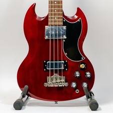 2018 Tokai Sgb-48-ch Traditonal Series Sg Electric Bass Guitar - Heritage Cherry
