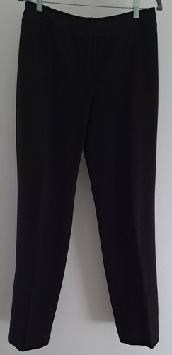 Liz Claiborne Audra Sz 6 Black Pants 