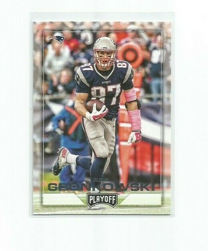 Rob Gronkowski #112 2016 Panini Playoff card