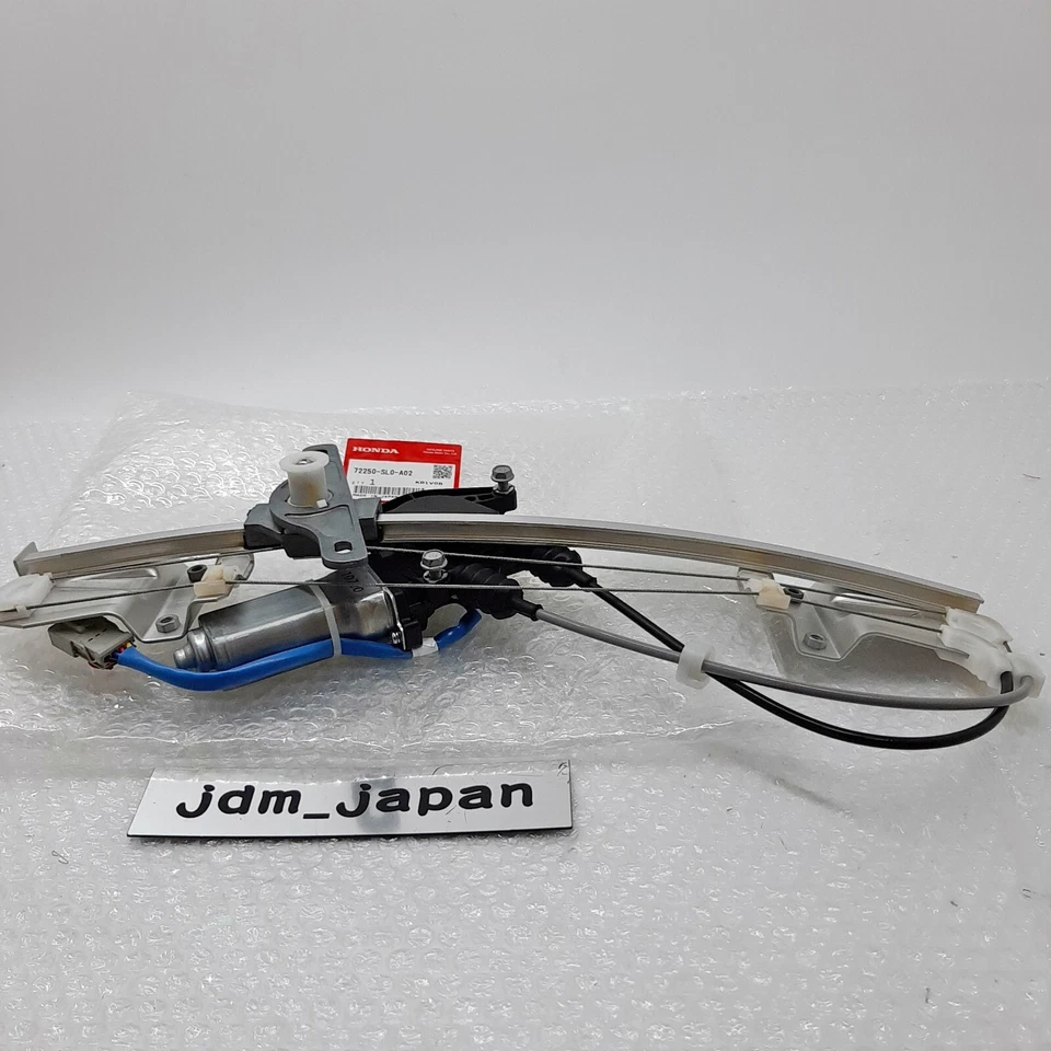 Regulador de ventana eléctrica genuino izquierdo HONDA ACURA NSX NA1 2 LHD 72250-SL0-A02 OEM Foto 4 de 4