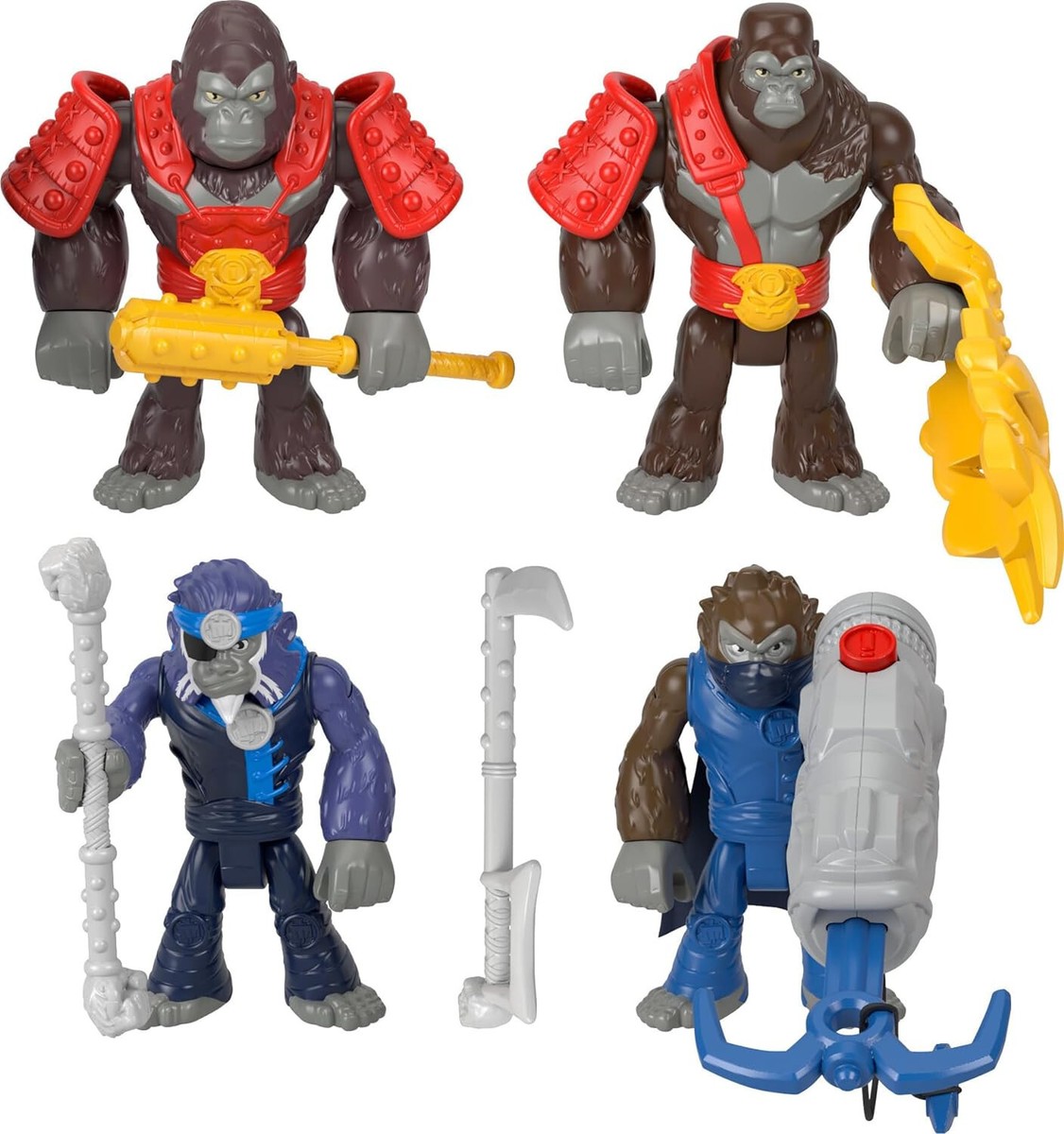 Fisher Price Imaginext Jungle Boss Level Army Pack toy Gorilla