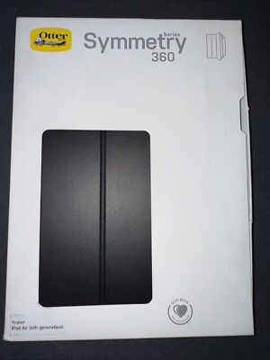 OtterBox Symmetry Series 360 Folio Case for Apple iPad Air (4th Gen) - Black