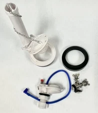 3 inch Flush Valve with Fast & Quiet NuFlush Mini Valve for Two Piece Toilet.