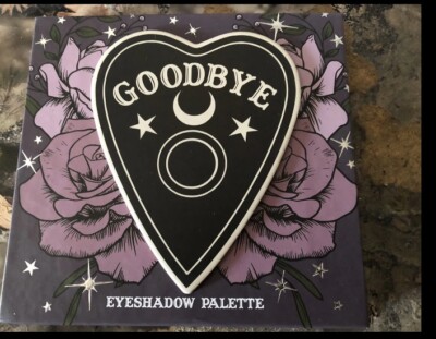 Goodbye 3-D  12 Eyeshadow Palette  Halloween/ Gothic