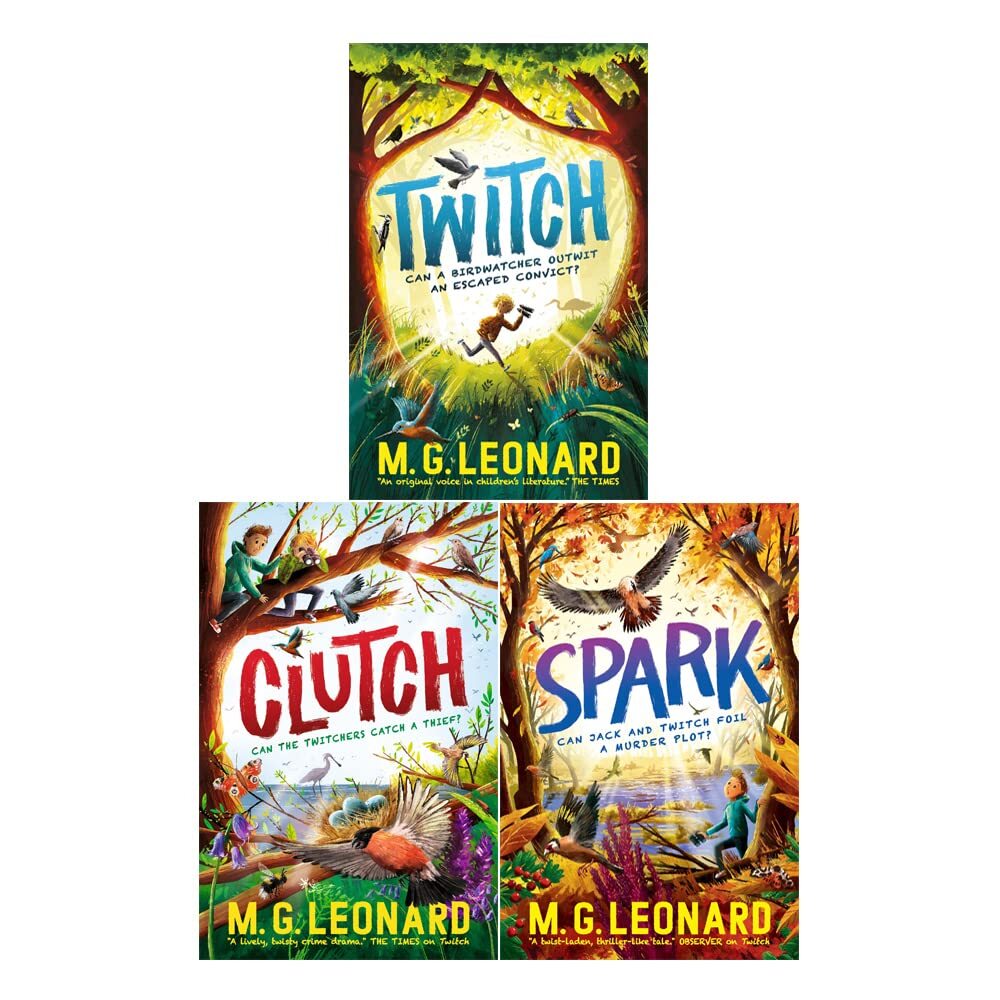  - M. G. Leonard The Twitcher Series Collection 3 Book Set Inc ClutchSpark & Twitch - Image 2