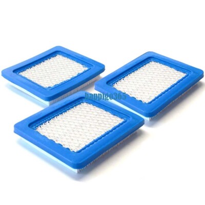 3 Luftfilter für Briggs & Stratton 491588S 399959 Quantum 3,5-6,5 PS 625 650 675