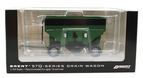 2024 SPECCAST 1:64 *BRENT* Green 657Q Gravity Grain Wagon NIB! - Picture 4 of 4