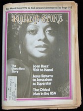 Rolling Stone #127 _VTG Feb 1973  Diana Ross Joe Walsh Joan Baez Jesus Superstar