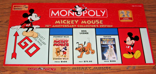 Mickey Mouse Monopoly - 75th Anniversary Collectors Edition By Mono Amz B000096p5f