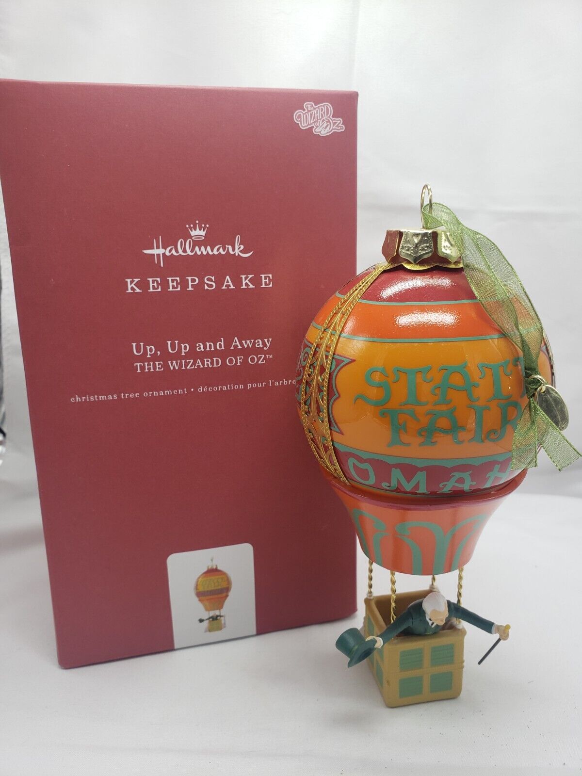 Hallmark Keepsake 2019 Wizard Of Oz State Fair Omaha Balloon Christmas