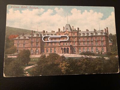 Palace Hotel Buxton Außenansicht Garten unbesendet WH Smith
