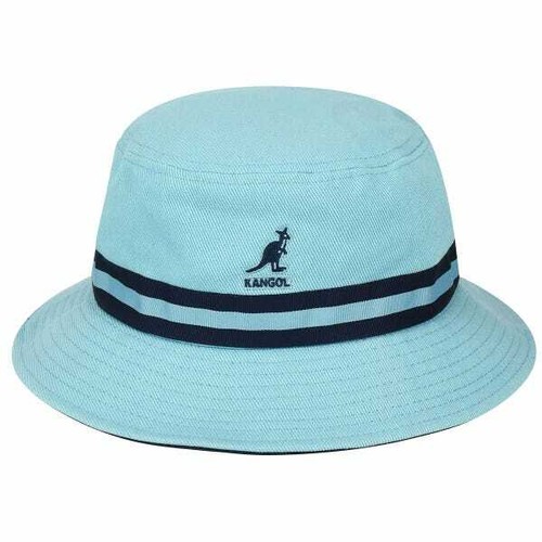 Kangol light Blue Stripe Lahinch Bucket 