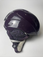 Smith Intrigue Women's Snowboard Ski Helmet Size M 55-59cm Fleece Lined Purple