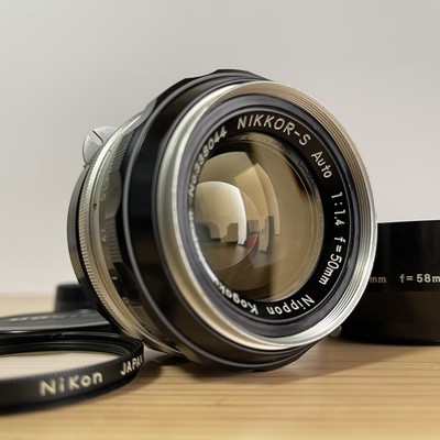 [N Mint-] Nikon Nikkor-S Auto 50mm f/1.4 non Ai MF Lens for F F2 JAPAN G 7773