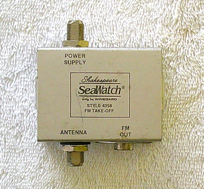 Shakespeare SeaWatch FM-4358 - FM Take-off AM/FM TV Separator