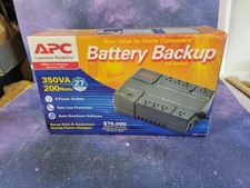 APC Battery Backup 350VA 200 Watt 8 Power Outlets ES series Model: BE350R