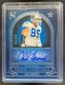 2025 Panini Silhouette Chad Hennings Framed Signatures Auto #/199 Cowboys