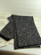 St. JOHN EVENING by Marie Gray Knit Black PANTS with SEQUINS Size 2