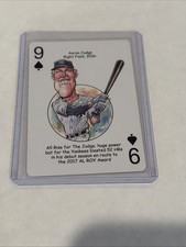 Aaron Judge Hero Deck 9 Of Spades Trading Card