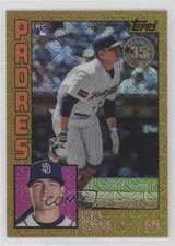 2019 Silver Pack Series 2 1984 Topps Baseball Gold 44/50 Luis Urias #T84-34 v9t