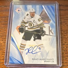 Upper Deck Ultimate Collection Brad Marchand Autograph #15 Boston Bruins NHL