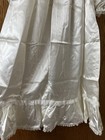Satin Handmade Baptism Gown w/ adjustable hooks Slip and bonnet also included — photo 6