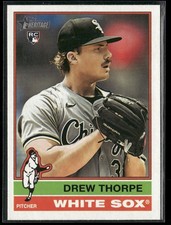Drew Thorpe 2025 Topps Heritage #334 Rookie Chicago White Sox