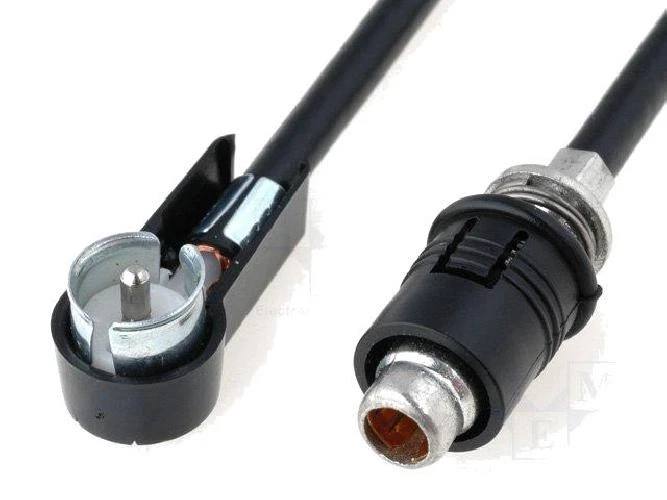 Adaptateur Antenne ISO M coude - 1m compatible avec VW Polo ap00 - Photo 1/1