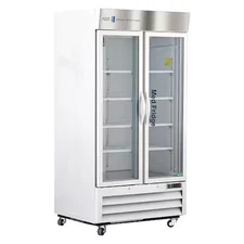 American Biotech Supply Ph-Abt-Hc-S36g Refrigerator, Two Glass Door, 36 Cu.Ft.,