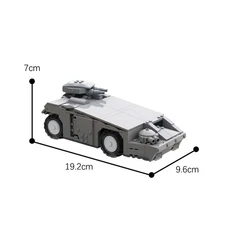 Compatible Micro M577 Armored Personnel Carrier 551 from Sci-Fi movie