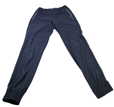Skora Joggers Men S 28-30 Blue Qwick Dry Lightweight Activewear Pockets Stretch