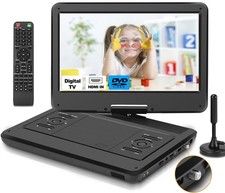 16.5" Portable TV/DVD Player Combo with 14.0" Large HD Swivel Screen and Digi...