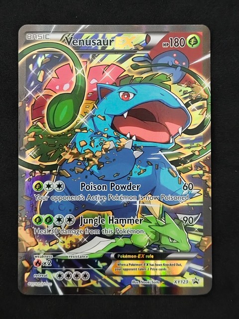 🌿 Venusaur EX 🌿 XY123 – Black Star Promo – Ultra Rare – LP – Pokemon TCG
